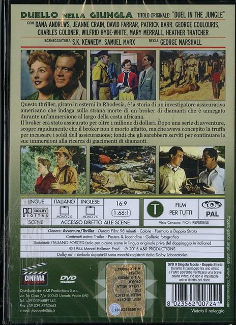 Duello nella giungla di George Marshall - DVD - 2