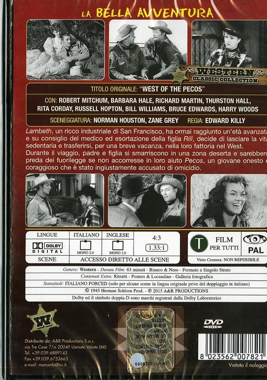 La bella avventura di Edward Killy,Phil Rosen - DVD - 2