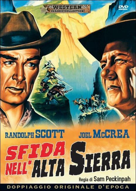 Sfida nell'Alta Sierra di Sam Peckinpah - DVD