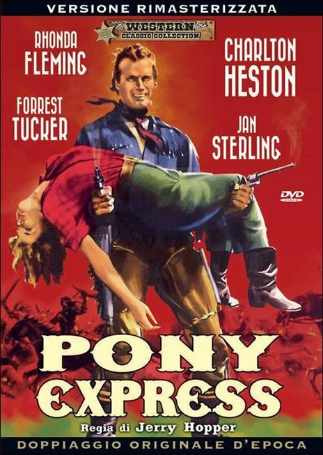 Pony Express di Jerry Hopper - DVD