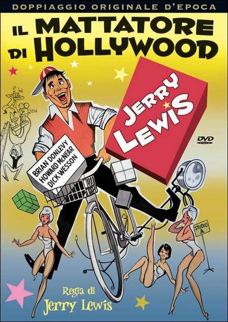 Il mattatore di Hollywood di Jerry Lewis - DVD