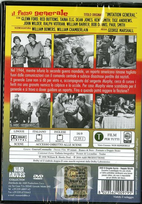 Il falso generale di George Marshall - DVD - 2