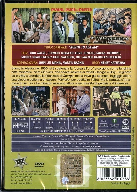 Pugni, pupe e pepite di Henry Hathaway - DVD - 2