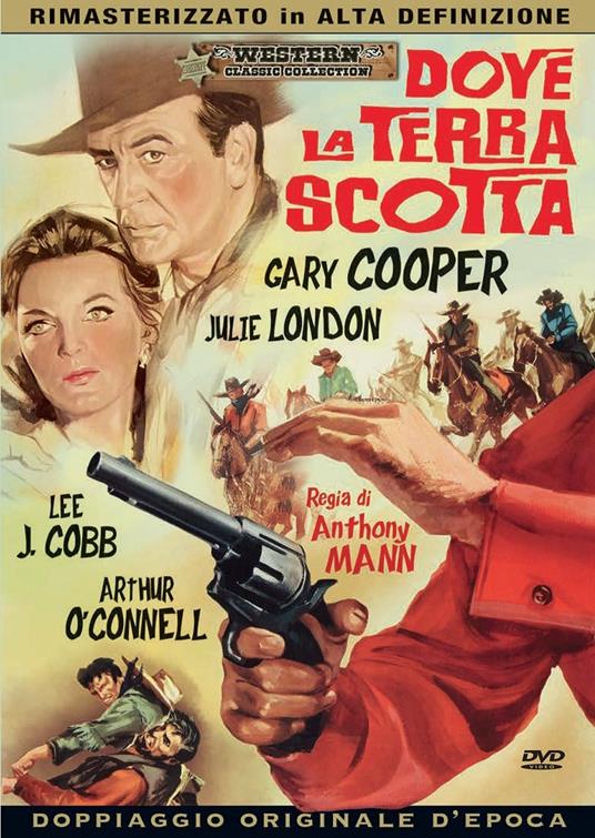 Dove la terra scotta (DVD) di Anthony Mann - DVD