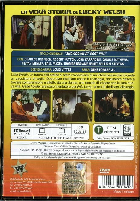 La vera storia di Lucky Welsh (DVD) di Gene Fowler Jr. - DVD - 2