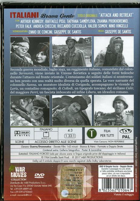 Italiani, brava gente (DVD) di Giuseppe De Santis - DVD - 2