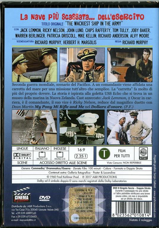 La nave più scassata... dell'esercito (DVD) di Richard Murphy - DVD - 2