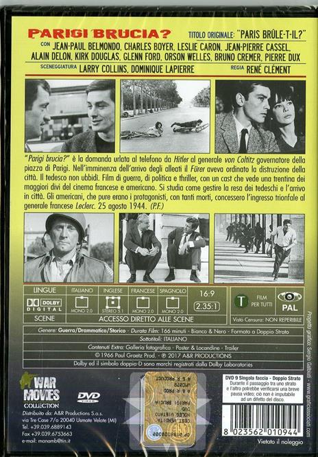 Parigi brucia? (DVD) di René Clément - DVD - 2