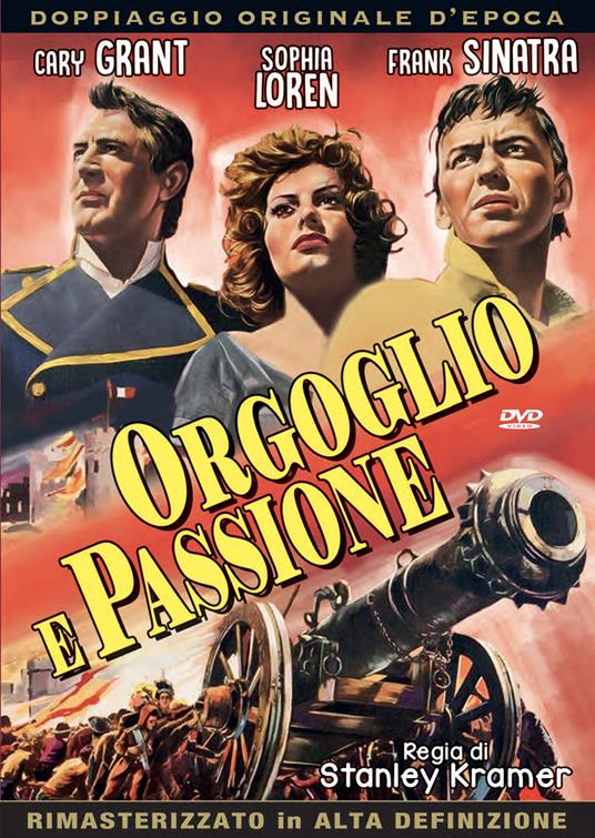 Orgoglio e passione (DVD) di Stanley Kramer - DVD