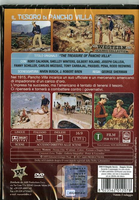 Il tesoro di Pancho Villa (DVD) di George Sherman - DVD - 2