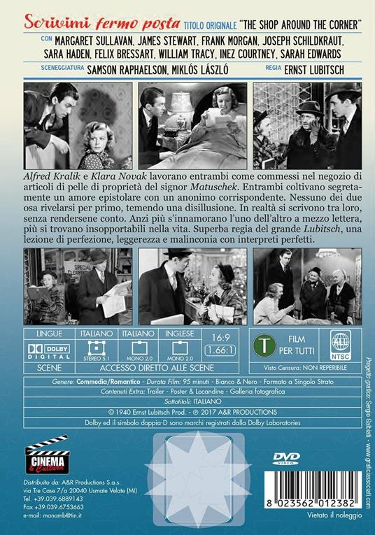 Scrivimi fermo posta (DVD) di Ernst Lubitsch - DVD - 2