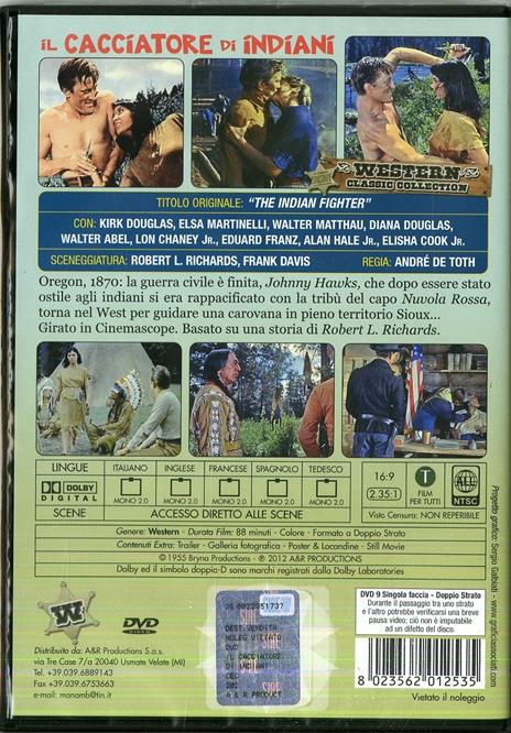 Il cacciatore di indiani. Nuova edizione rimasterizzata (DVD) di André De Toth - DVD - 2