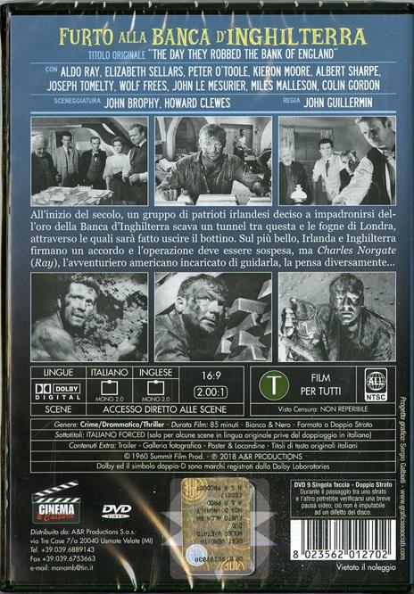 Furto alla banca d'Inghilterra (DVD) di John Guillermin - DVD - 2