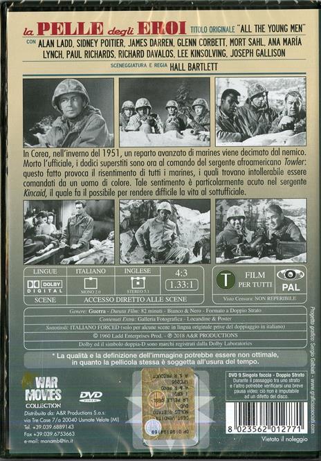 La pelle degli eroi (DVD) di Hall Bartlett - DVD - 2