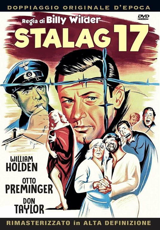 Stalag 17. Rimasterizzato in HD (DVD) di Billy Wilder - DVD