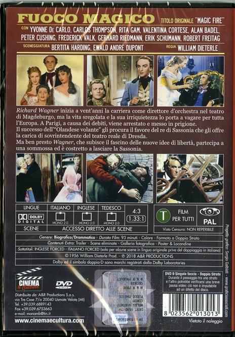Fuoco magico (DVD) di William Dieterle - DVD - 2