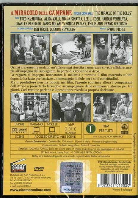 Il miracolo delle campane (DVD) di Irving Pichel - DVD - 2