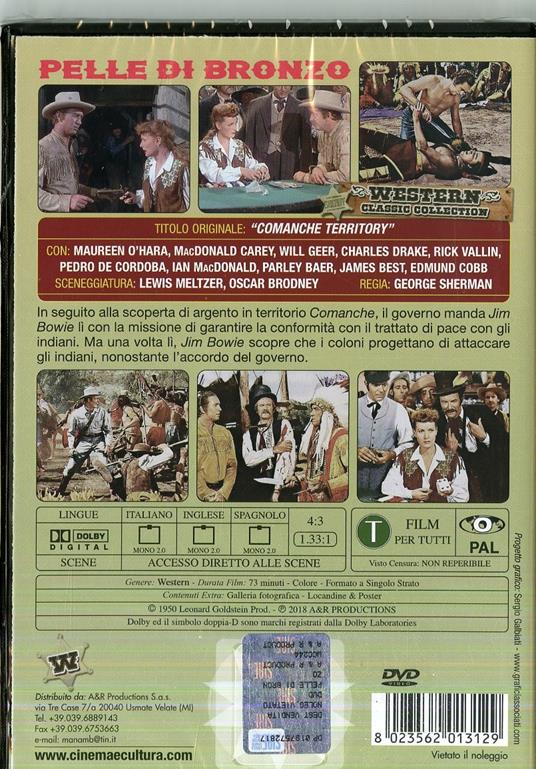 Pelle di bronzo (DVD) di George Sherman - DVD - 2