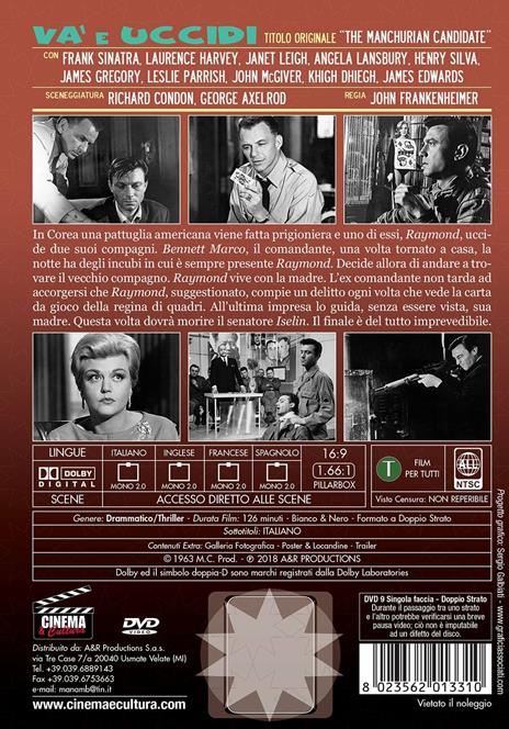 Va' e uccidi (DVD) di John Frankenheimer - DVD - 2