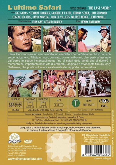 L' ultimo safari (DVD) di Henry Hathaway - DVD - 2