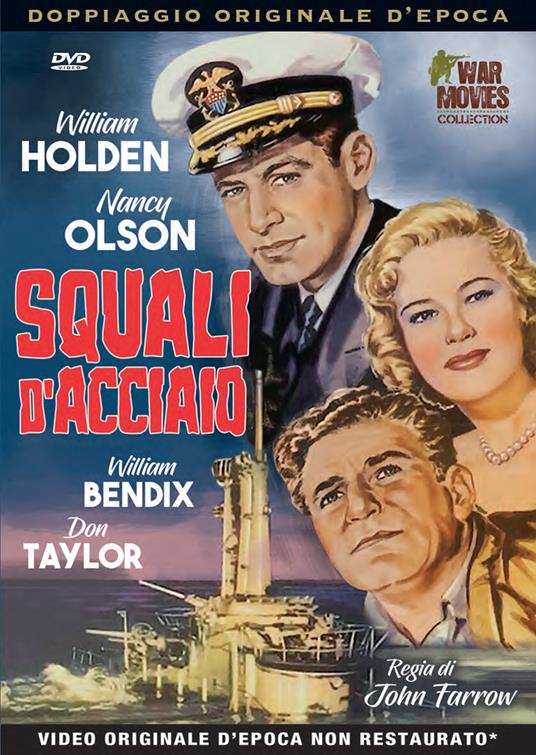 Squali d'acciaio (DVD) di John Farrow - DVD