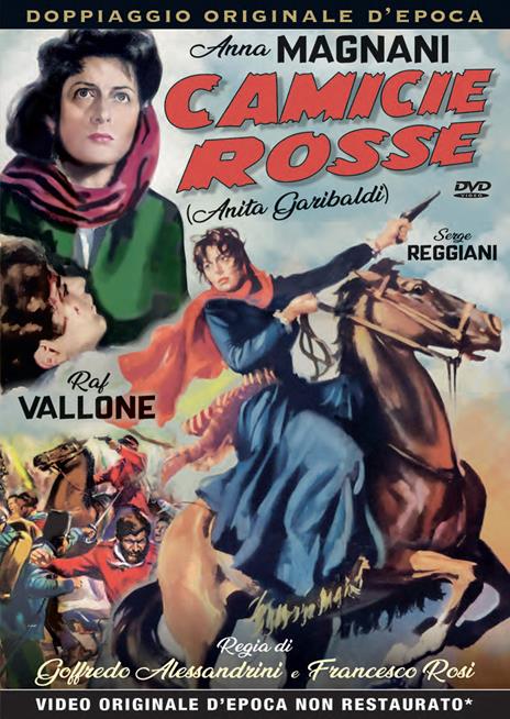 Camicie rosse di Goffredo Alessandrini,Francesco Rosi - DVD