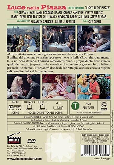 Luce nella piazza (DVD) di Guy Green - DVD - 2