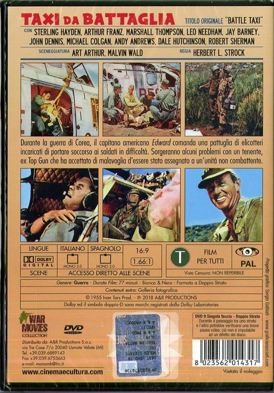 Taxi da battaglia (DVD) di Herbert L. Strock - DVD - 2