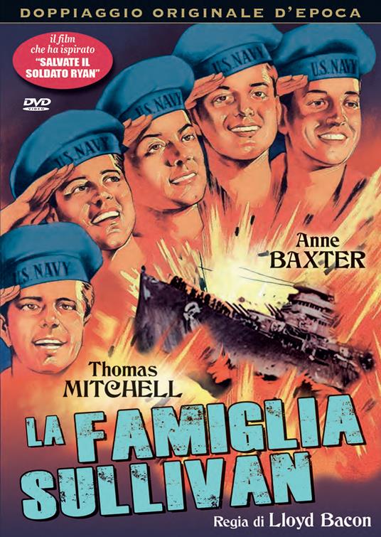 La famiglia Sullivan (DVD) di Lloyd Bacon - DVD