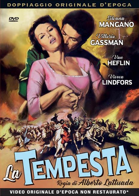 La tempesta (DVD) di Alberto Lattuada - DVD