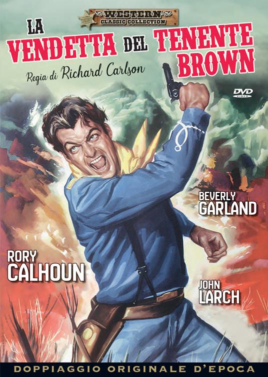 La vendetta del tenente Brown (DVD) di Richard Carlson - DVD