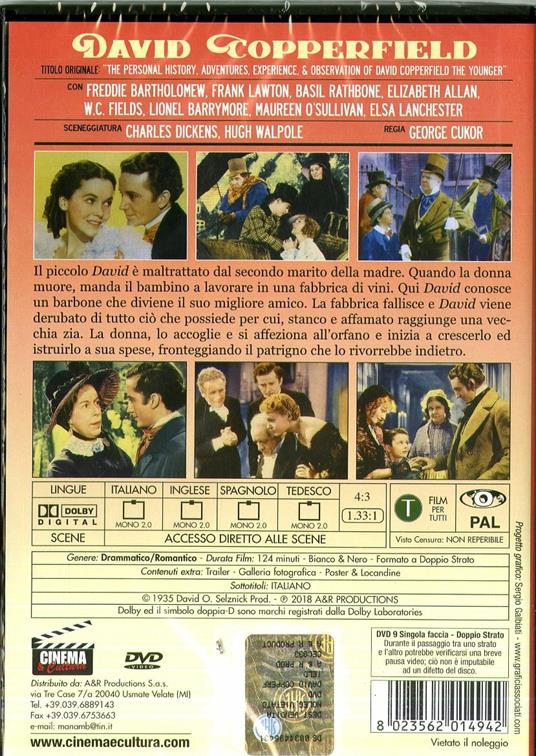 David Copperfield (DVD) di George Cukor - DVD - 2