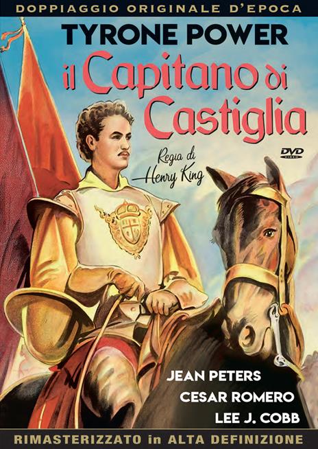 Il capitano di Castiglia di Henry King - DVD