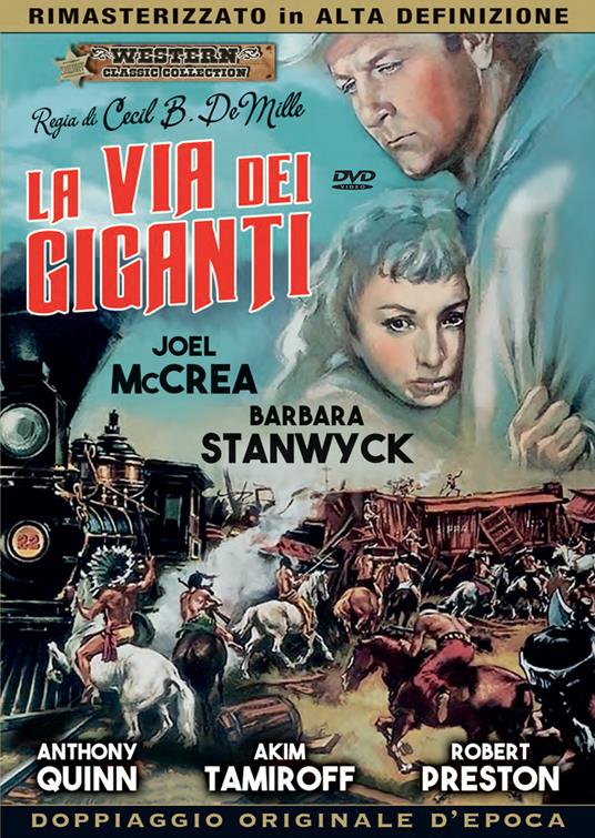La via dei giganti di Cecil B. DeMille - DVD