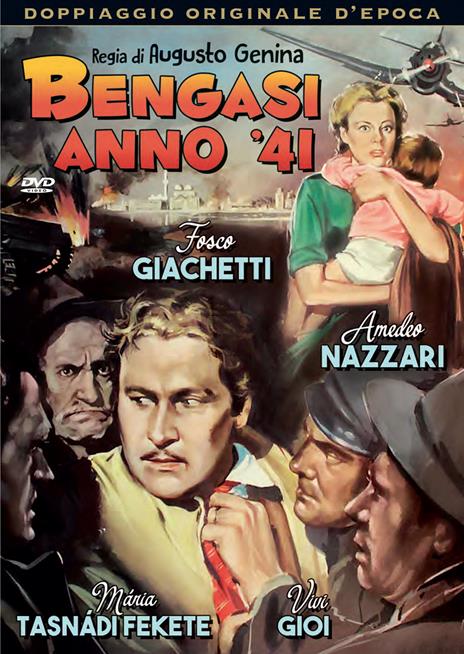 Bengasi anno 41 (DVD) di Augusto Genina - DVD