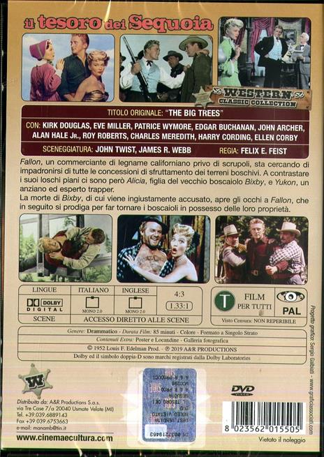 Il tesoro dei Sequoia (DVD) di Felix Feist - DVD - 2