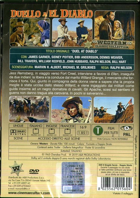 Duello a El Diablo (DVD) di Ralph Nelson - DVD - 2