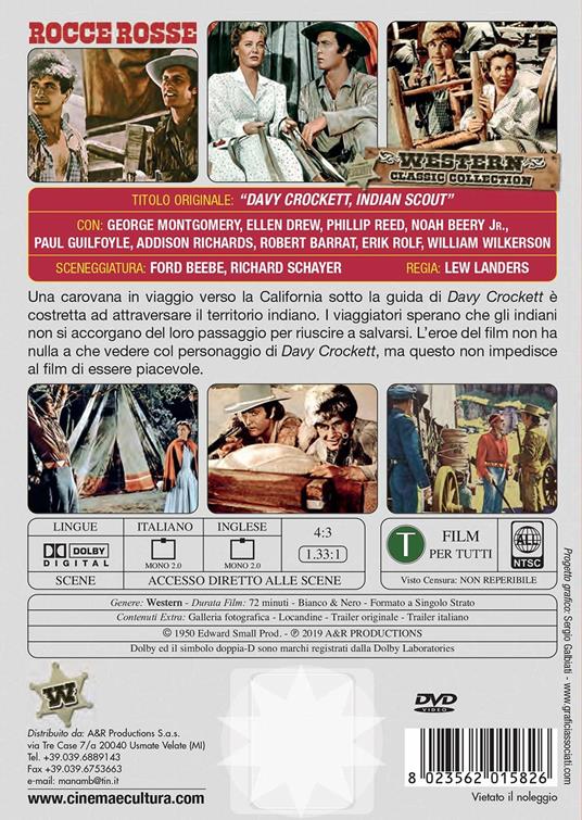 Rocce rosse (DVD) di Lew Landers - DVD - 2