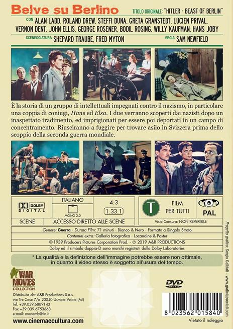 Belve su Berlino (DVD) di Sam Newfield - DVD - 2