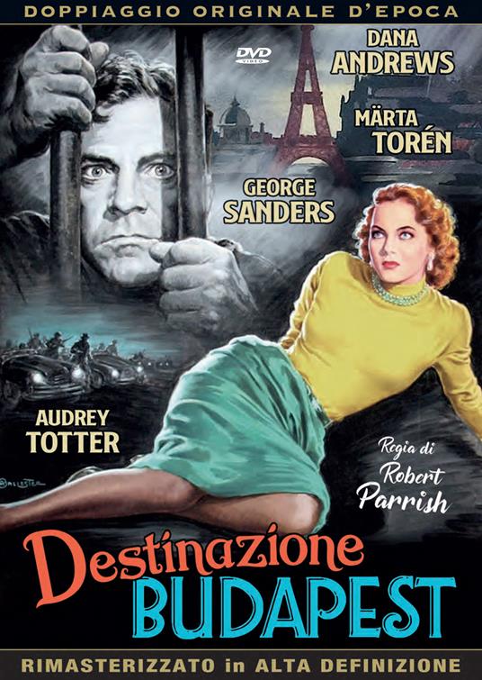 Destinazione Budapest (DVD) di Robert Parrish - DVD