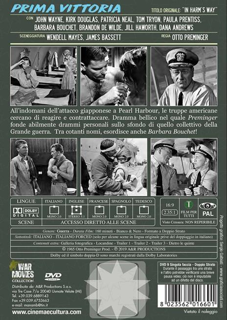 Prima vittoria (DVD) di Otto Preminger - DVD - 2
