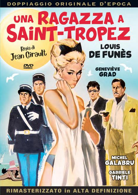Una ragazza a Saint Tropez (DVD) di Jean Girault - DVD