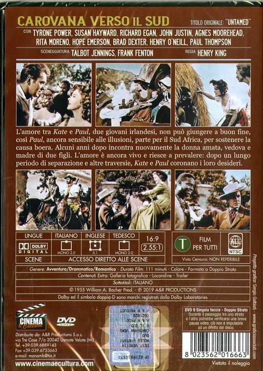 Carovana verso il sud (DVD) di Henry King - DVD - 2