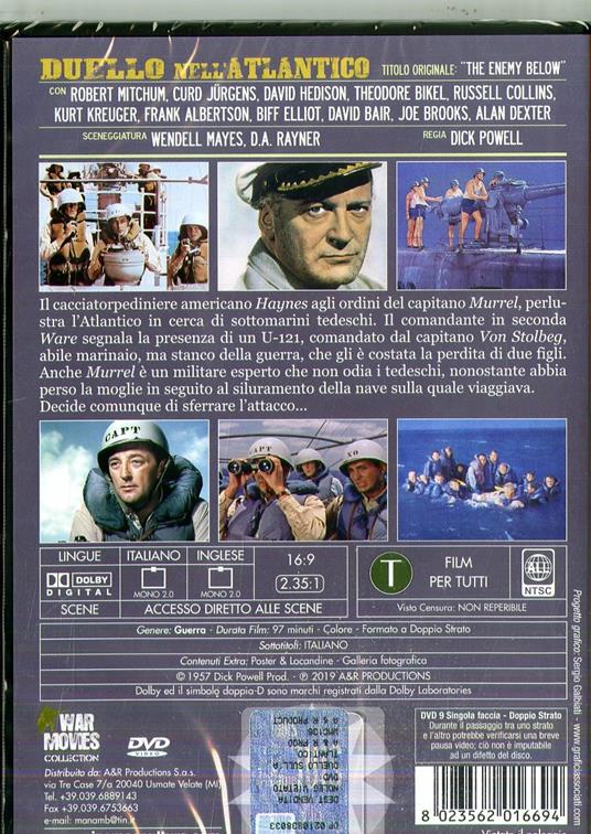 Duello sull'Atlantico (DVD) di Dick Powell - DVD - 2