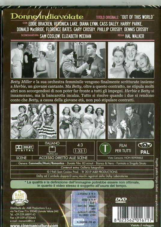 Donne indiavolate (DVD) di Hal Walker - DVD - 2