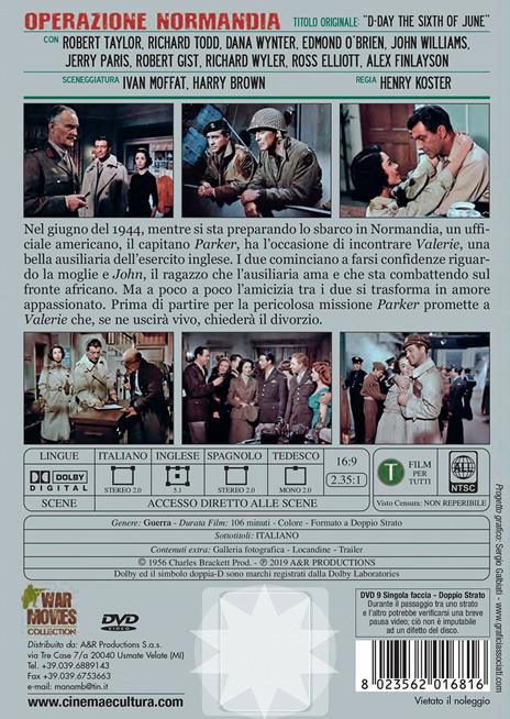 Operazione Normandia (DVD) di Henry Koster - DVD - 2