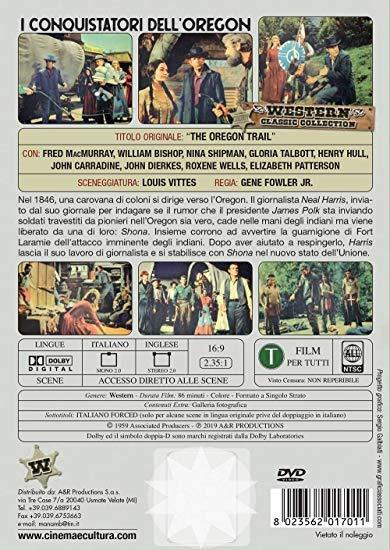 I conquistatori dell'Oregon (DVD) di Gene Fowler jr. - DVD - 2