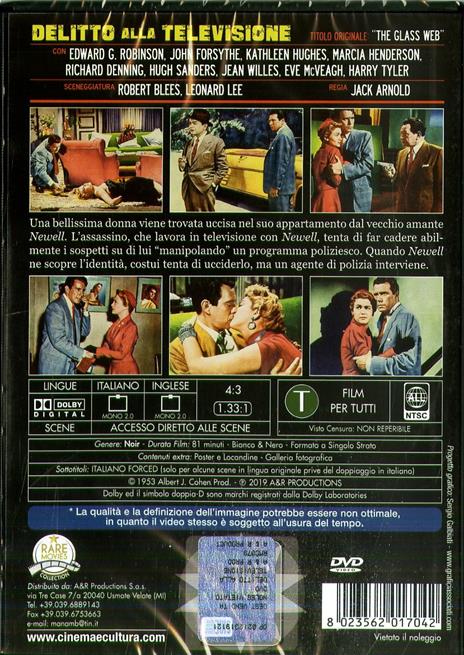 Delitto alla televisione (DVD) di Jack Arnold - DVD - 2