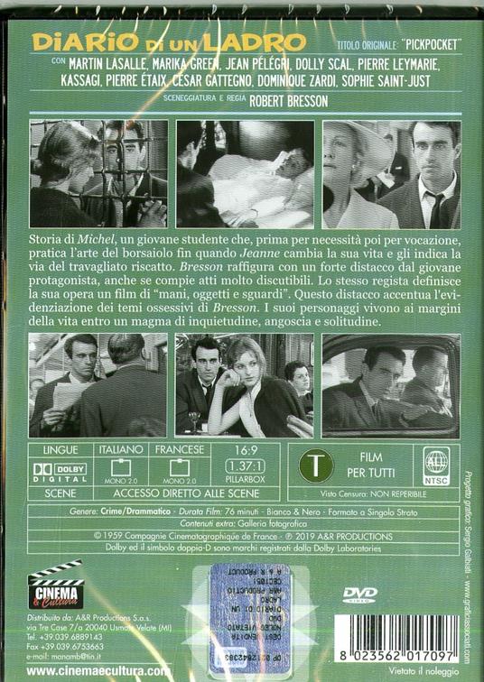 Diario di un ladro (DVD) di Robert Bresson - DVD - 2