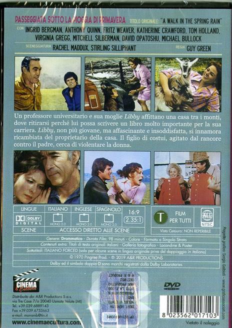 Passeggiata sotto la pioggia di primavera (DVD) di Guy Green - DVD - 2